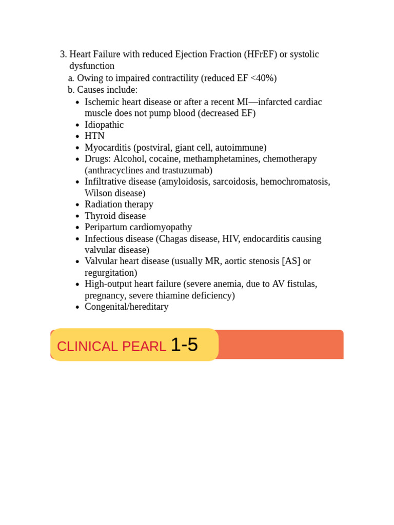 Step Up To Medicine CHF | PDF | Heart Failure | Heart