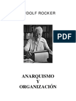 Rudolf Rocker - Anarquismo y Organización
