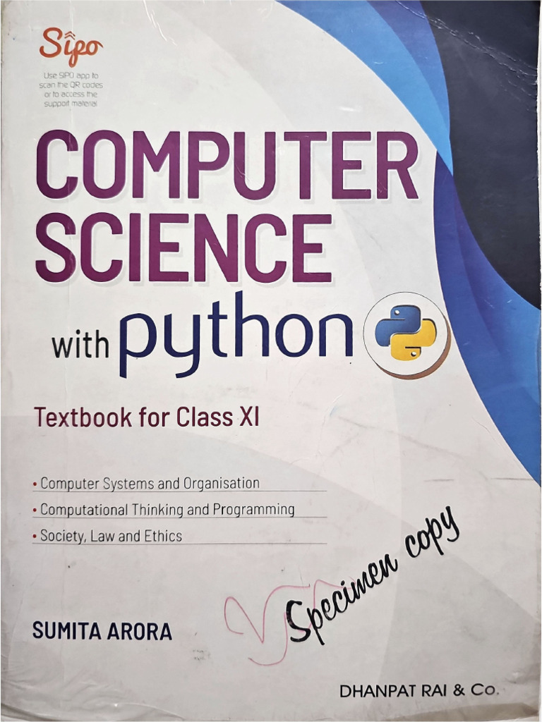11CSCH1CH2 | PDF | Bit | Python (Programming Language)