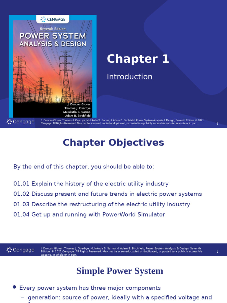 Power System Analysis Overview | PDF | Electricity Generation ...