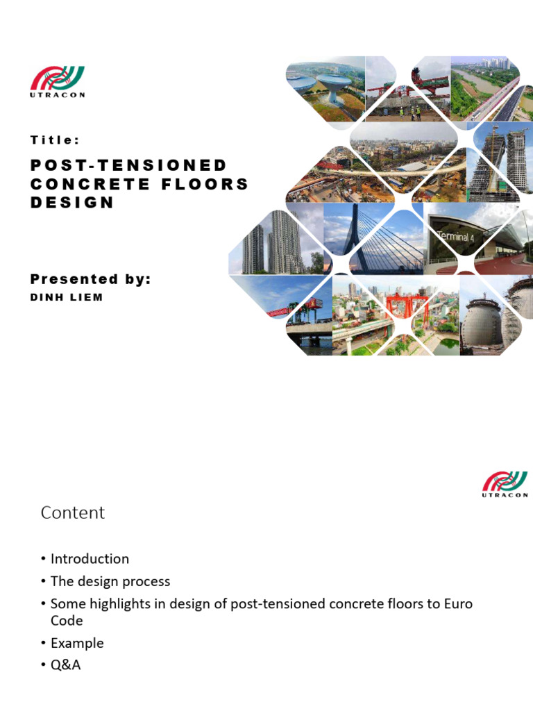 Post-Tensioned Concrete Floor Design Guide | PDF | Beam (Structure ...
