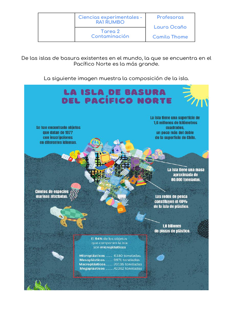 Isla de Basura del Pacífico Norte: Plásticos | PDF | El plastico | Residuos