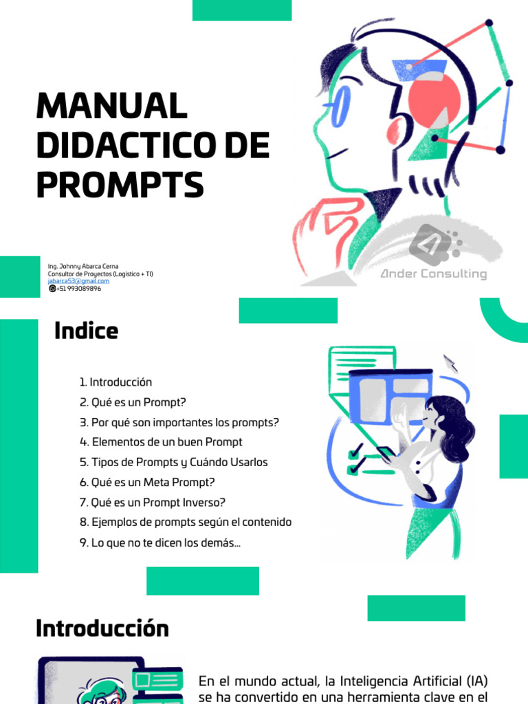 Manual de Prompts para IA Efectivos | PDF | Inteligencia artificial ...