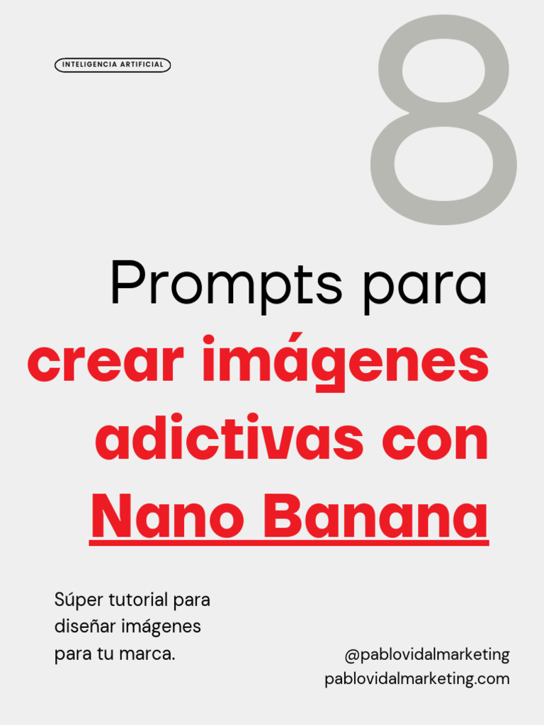 Prompts para Nano Banana en Imágenes | PDF