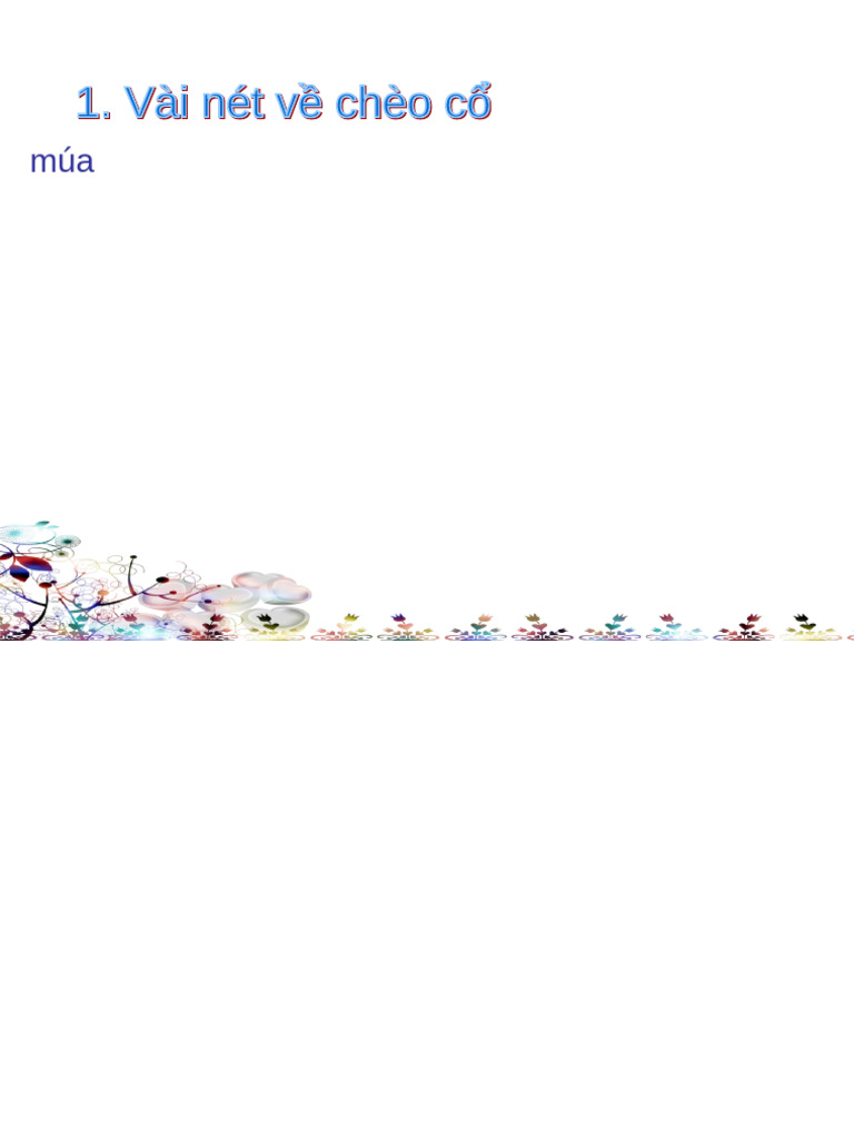 Chèo | PDF