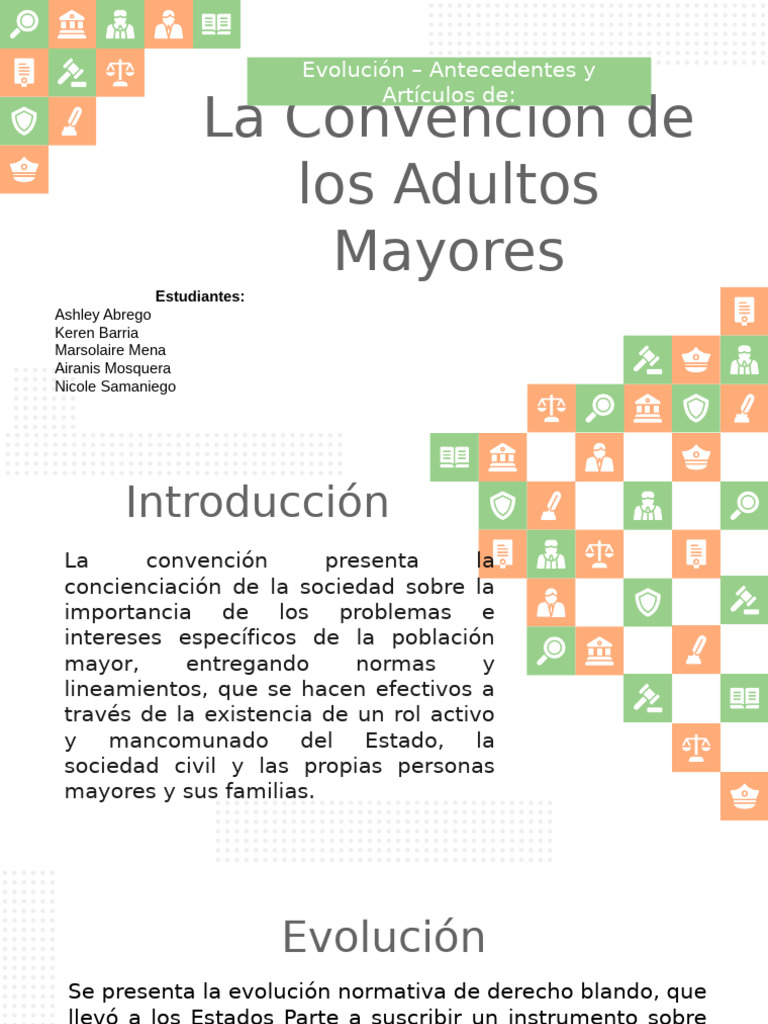 Derechos de los Adultos Mayores | PDF | Convenio europeo de derechos ...