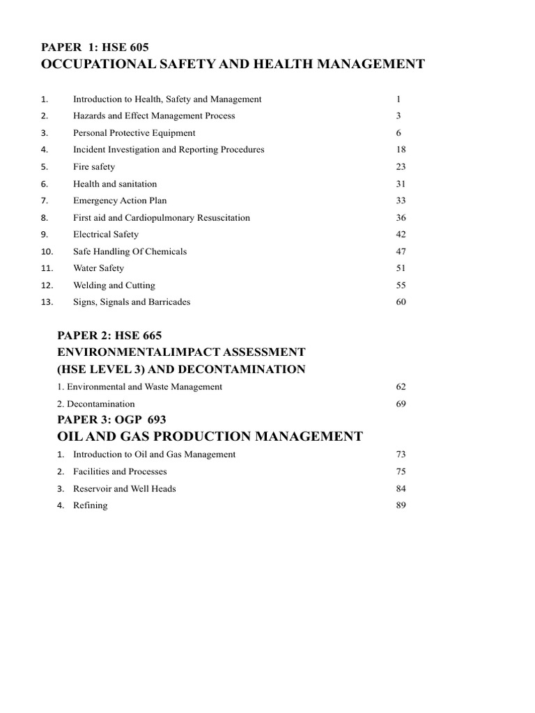 Hse New New One | PDF | Personal Protective Equipment | Hazards