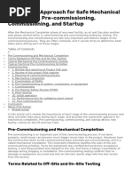 Commissioning Process: A Comprehensive Guide | PDF | Formal Verification