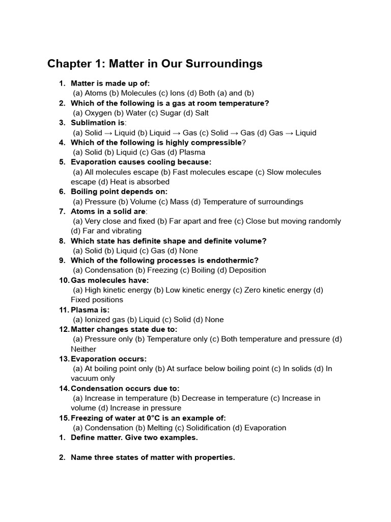 Science Chapter Wise Question Bank | PDF | Force | Acceleration