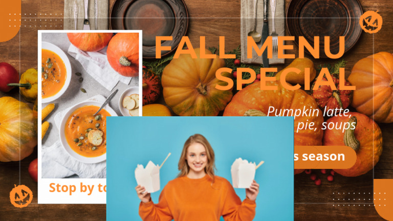 Fall Menu Special: Stop by Today | PDF