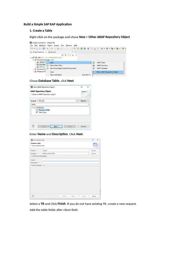 Build A Simple SAP RAP Application | PDF | Computer Science ...