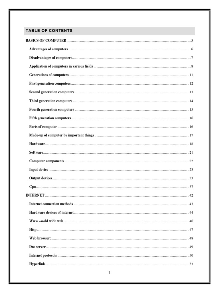 Comprehensive Guide to Computers and Microsoft Office | PDF | Cursor ...