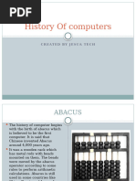 Historical Early Calculating Devices | PDF | Mathematics