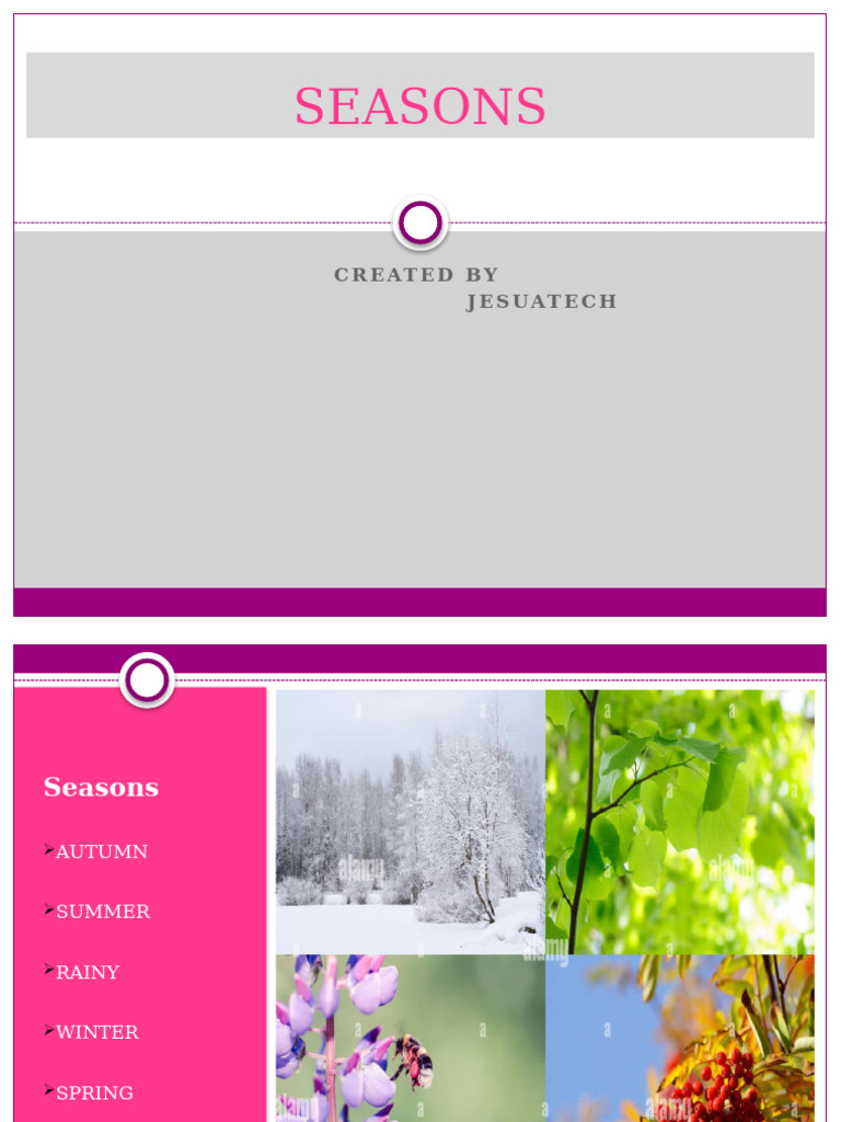 Overview of Earth's Seasons | PDF