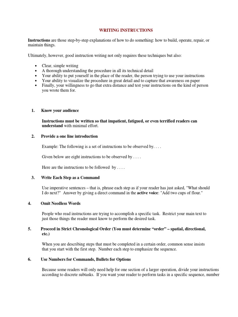 Writing Effective Computer Instructions | PDF | Computer Virus ...