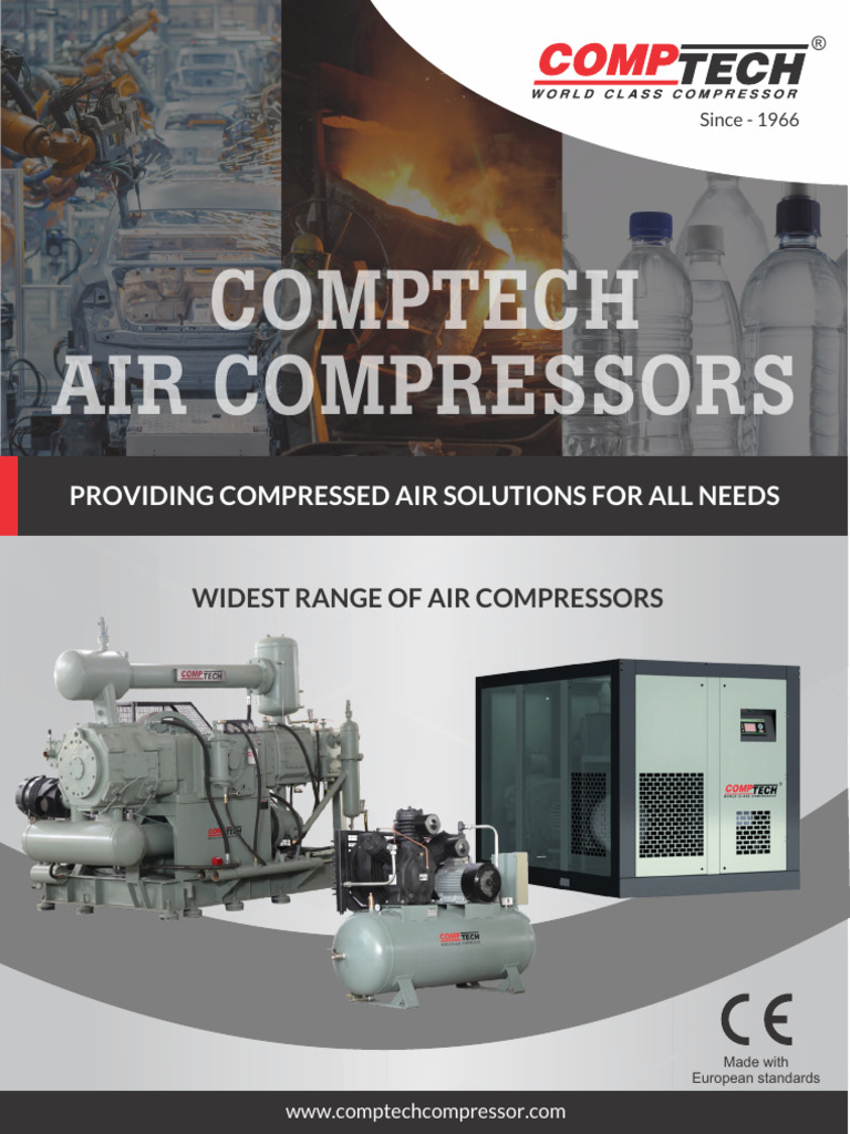 AIR COMPRESSORS - Catalogue CompTech Equipments Limited | PDF | Engines ...