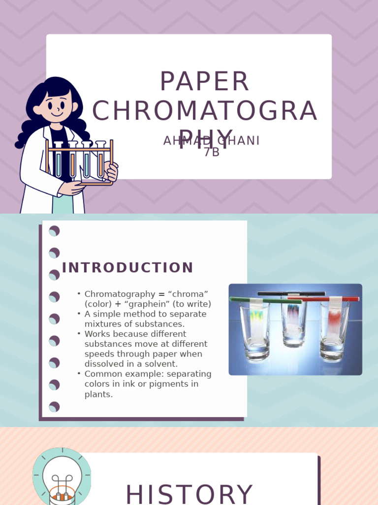 Paper Chromatography | PDF | Chromatography | Mixture