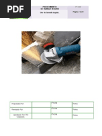 Procedimeinto de Esmeril Angular