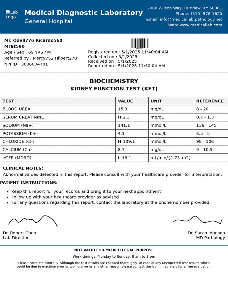 KFT 20250501 Variant2 | PDF | Kidney | Clinical Medicine