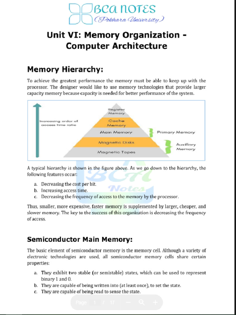 DE & CO - Memory - 3.1 | PDF