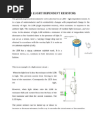 LDR Sensor Module Datasheet | PDF | Electrical Resistance And ...