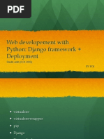 Web Development With Python - Django