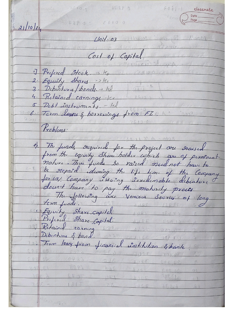 CF Notes 2 | PDF