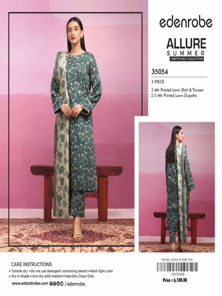 Eden Robe ? Original 3pc Lawn 2025 | PDF