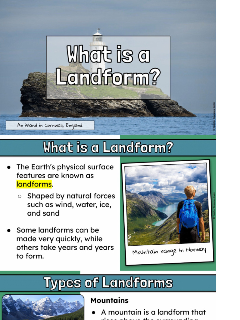 Landforms | PDF
