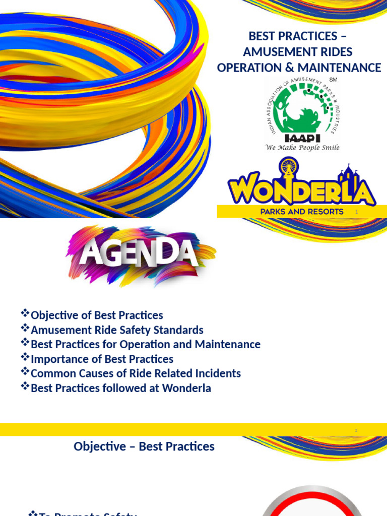 Amusement Ride Safety Best Practices | PDF | Risk Assessment ...