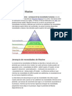 Pirámide de Maslow