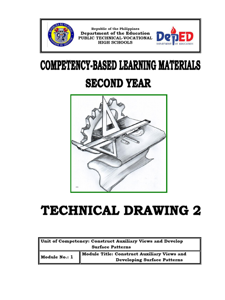 Y2 Module 1 Constructing Auxiliary Drawing and Developing TD II | PDF ...