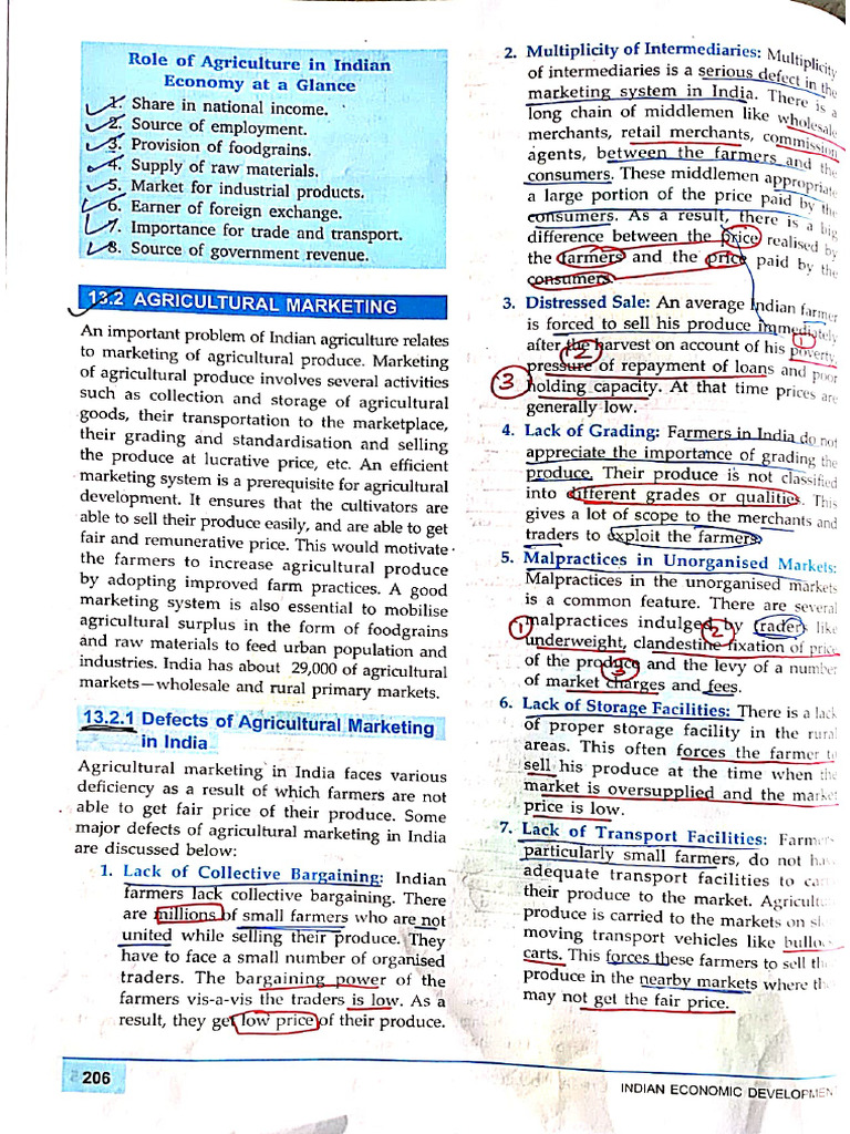 Eco Chap 13 Agriculture | PDF