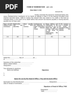 DCRG Nomination Form for Employees | PDF