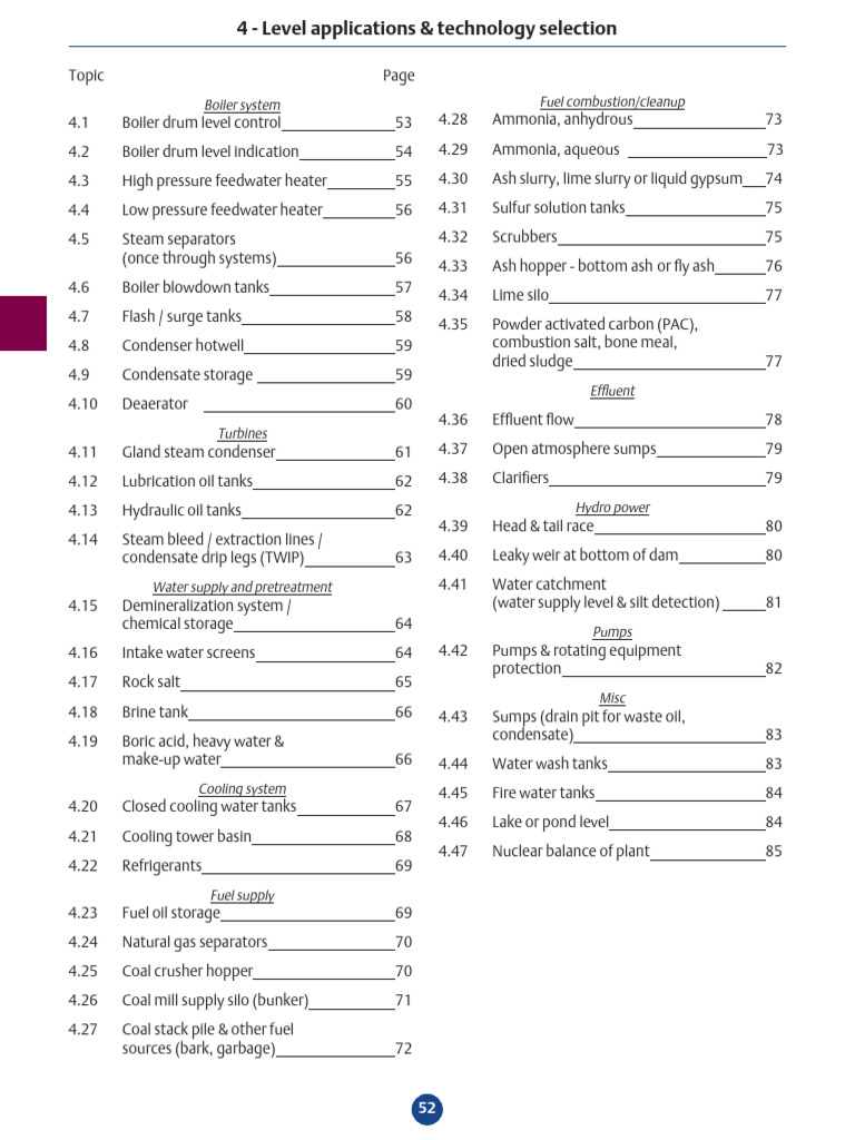 Level Applications in Power Plants | PDF | Boiler | Steam