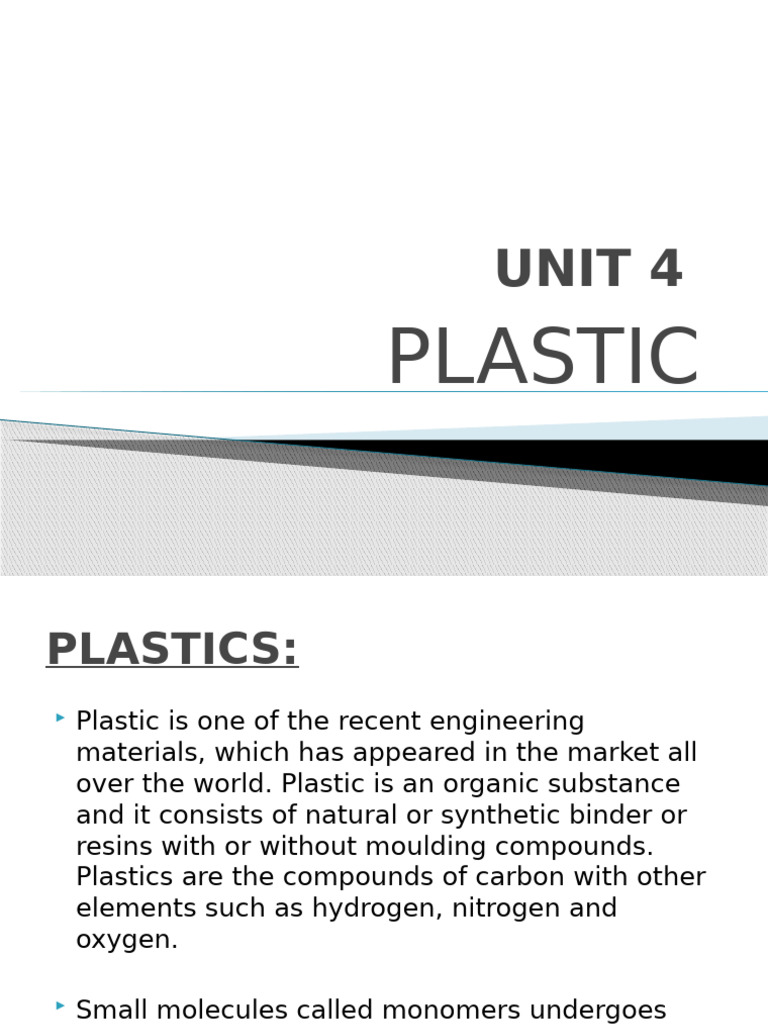 Understanding Plastic Types and Uses | PDF | Polyethylene | Plastic