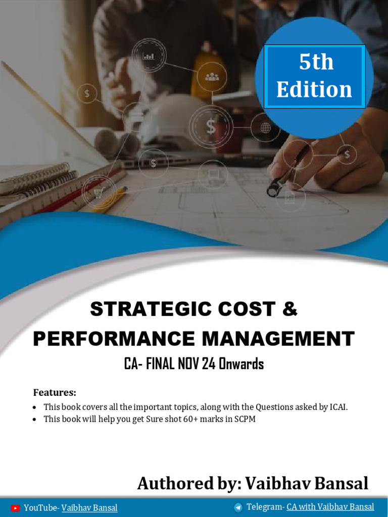 SCPM Exam Guide for CA Final Students | PDF | Competitive Advantage ...
