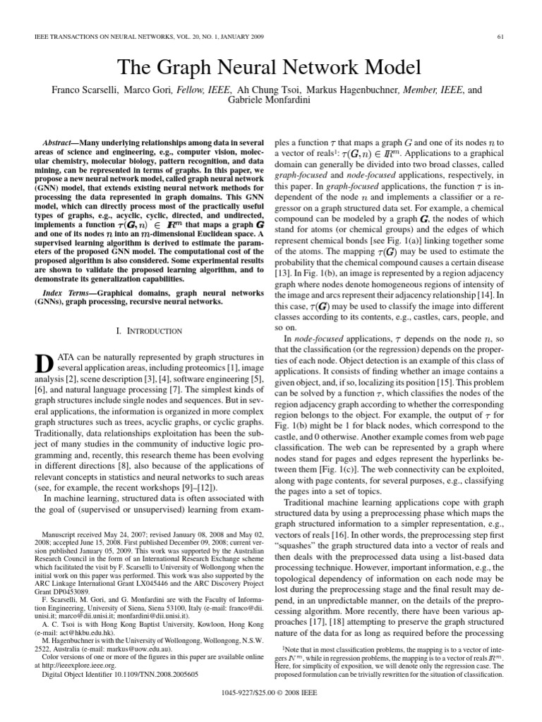 Graph Neural Network Model Overview | PDF | Function (Mathematics ...