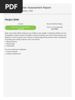 MEED Risk Assessment for Eating Disorders | PDF | Dehydration ...