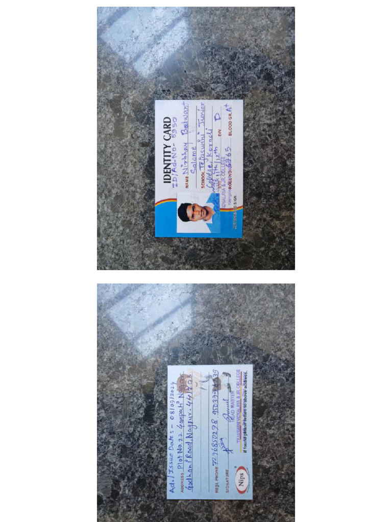 Id - Card (2) Compressed | PDF