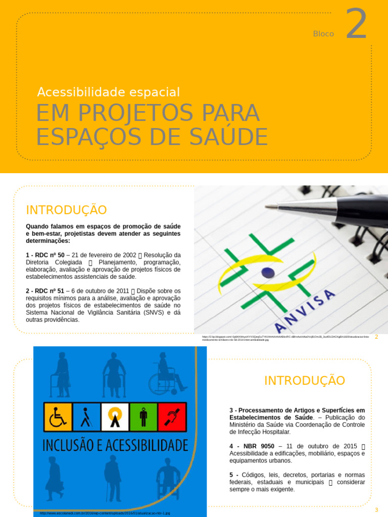 Acessibilidade em Projetos de Saúde | PDF | Acessibilidade | Desperdício