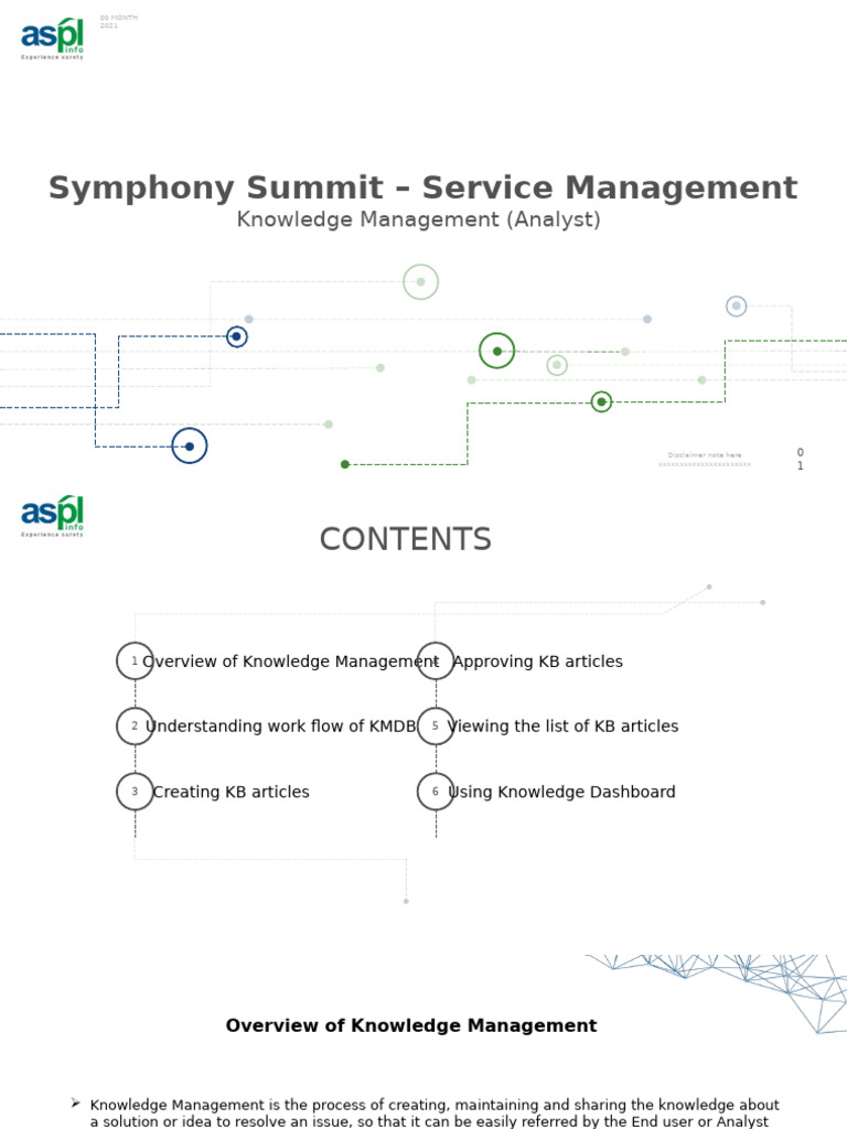 Knowledge Management Analyst | PDF | Cyberspace | World Wide Web