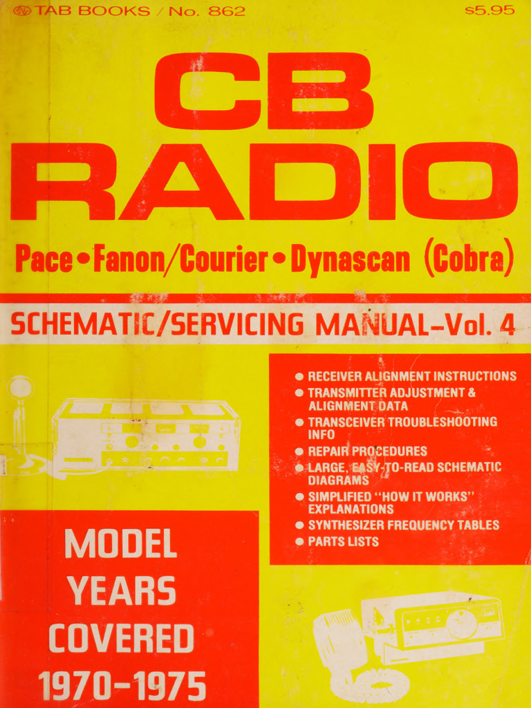 CB Radio Service Manual Vol. 4 | PDF | Amplifier | Radio