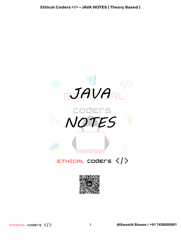 Java Programming Concepts Explained | PDF | Method (Computer ...