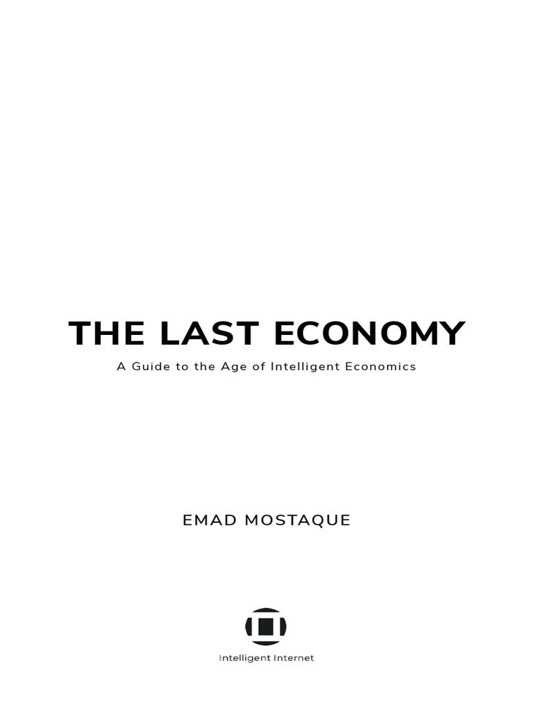 Intelligent Economics: A New Era Guide | PDF | Rationality | Economies