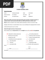 SNA1 Support Needs Assessment Form | PDF | Learning | Educational ...