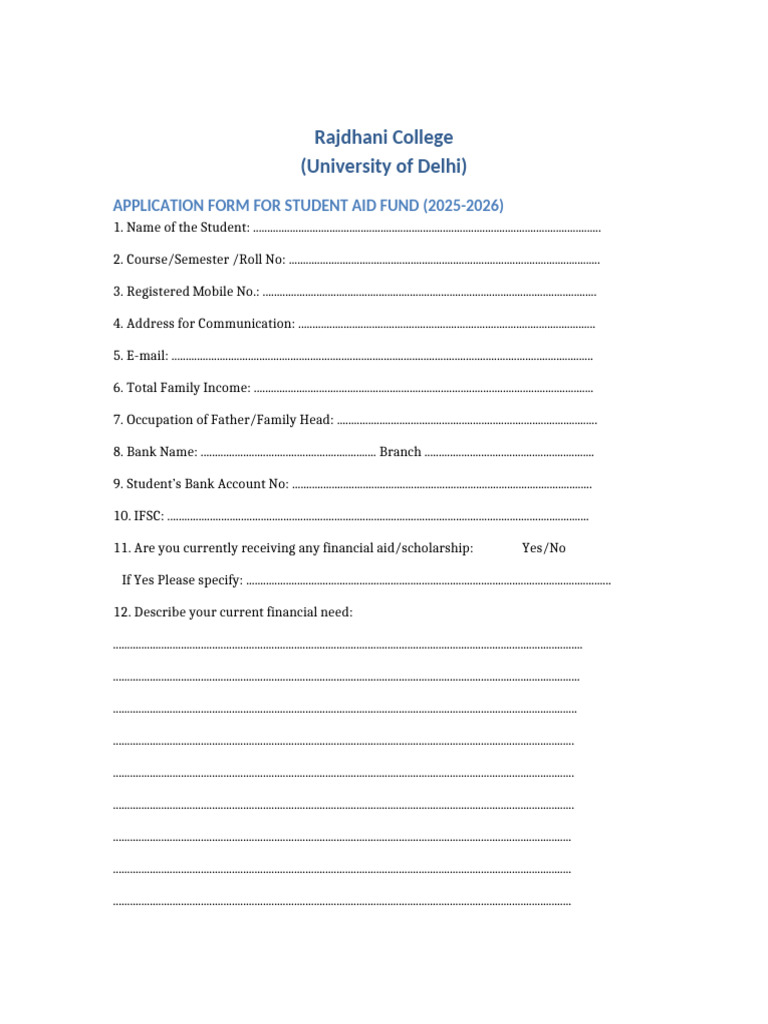 Student Aid Fund Application Form | PDF | Chess Openings | Chess Theory