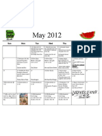 Shortcut to May 12 Calendar