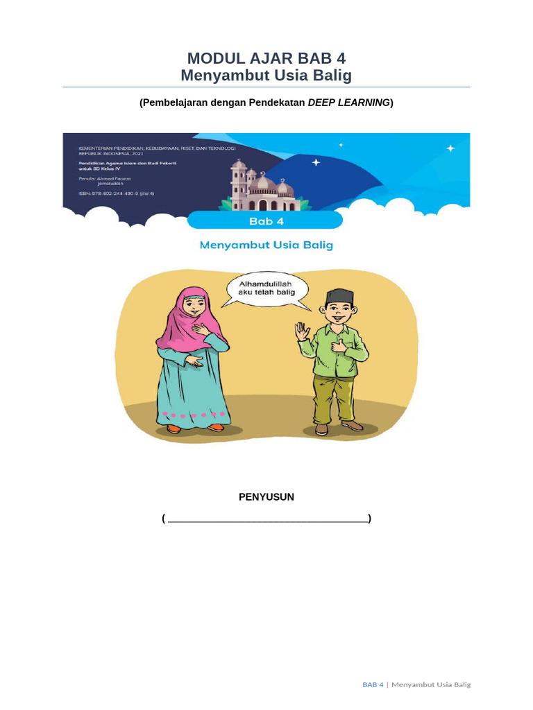 Modul Ajar - Bab 4 | PDF