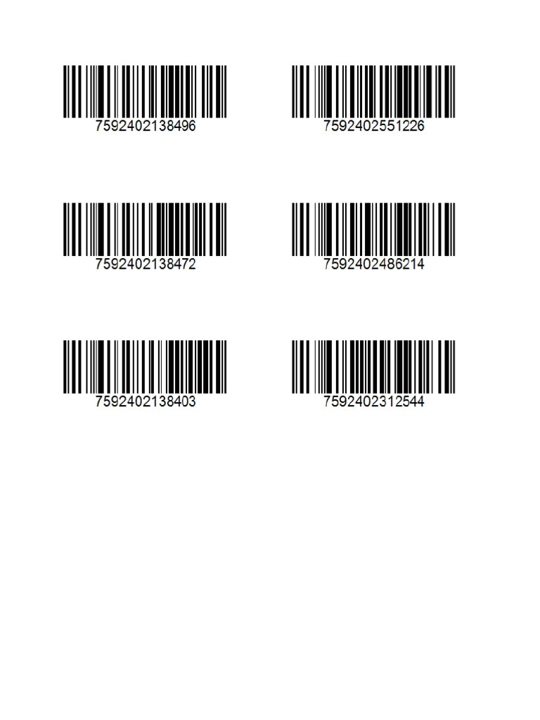 Codigos de Barra | PDF